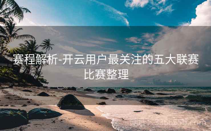 赛程解析-开云用户最关注的五大联赛比赛整理