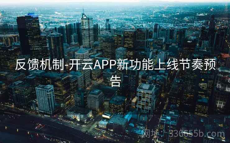 反馈机制-开云APP新功能上线节奏预告