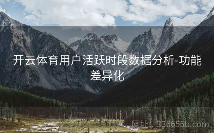 开云体育用户活跃时段数据分析-功能差异化